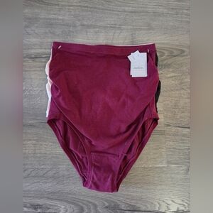 Maternity over the belly underwear 3pk size XS NWT